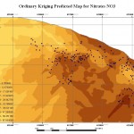 Interpolated map of Nitrate