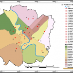 Locations of heavy metals measurement in air of Baghdad city in the current study