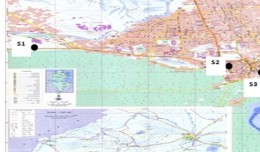 location of sampling sites