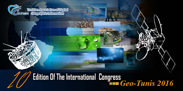 الدورة 10 للمؤتمر الدولي جيو-تونس 2016 لتطبيقات الجغرافية المكانية و علوم الفضاء